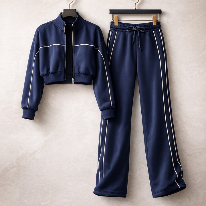 Aria Zip Jacket & Drawcord Pant Set