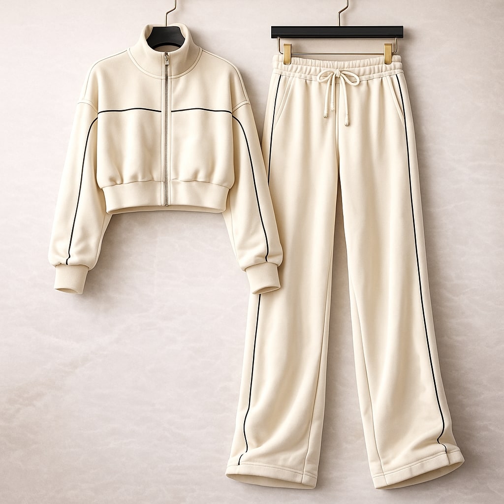 Aria Zip Jacket & Drawcord Pant Set