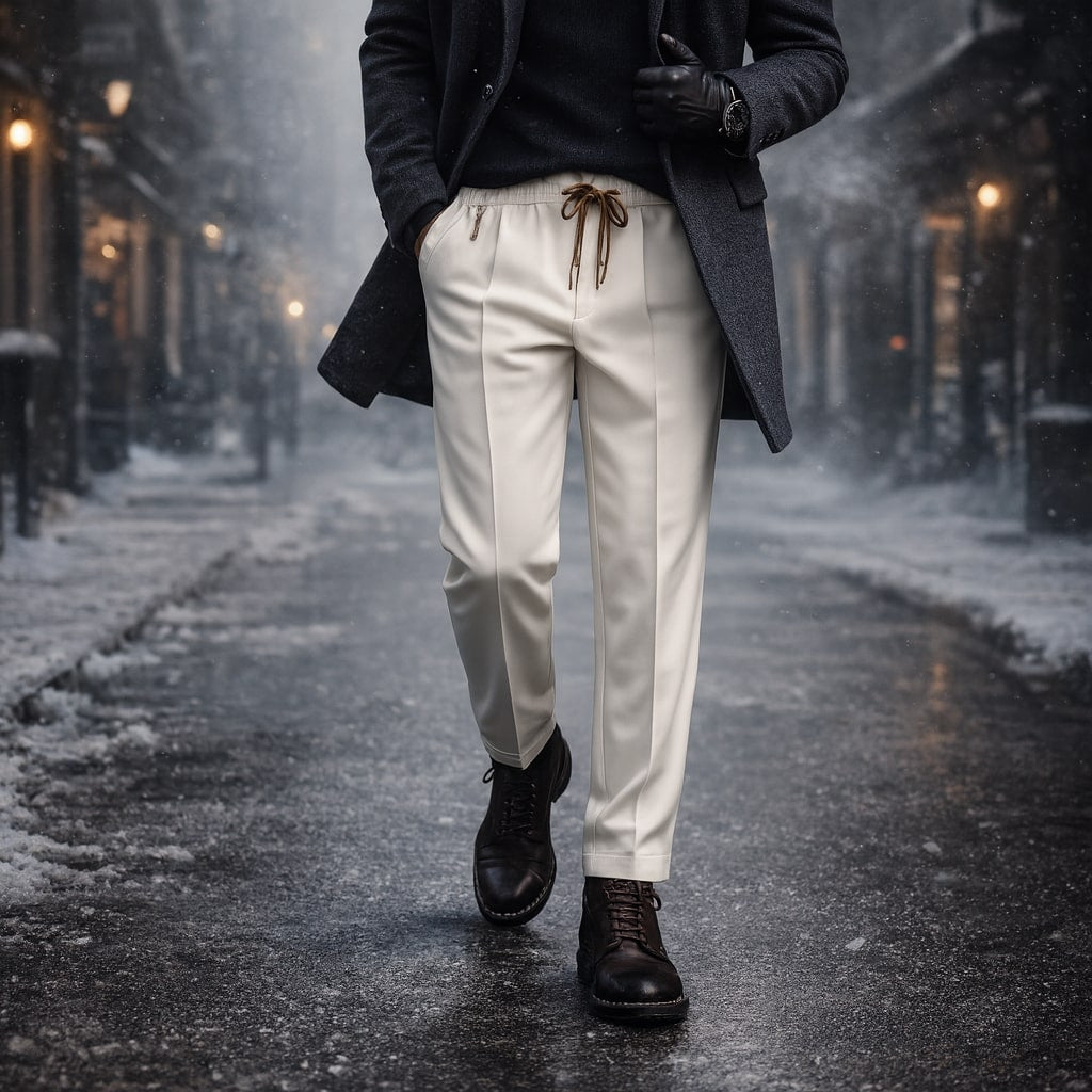 Matteo Drawcord Tapered Pant