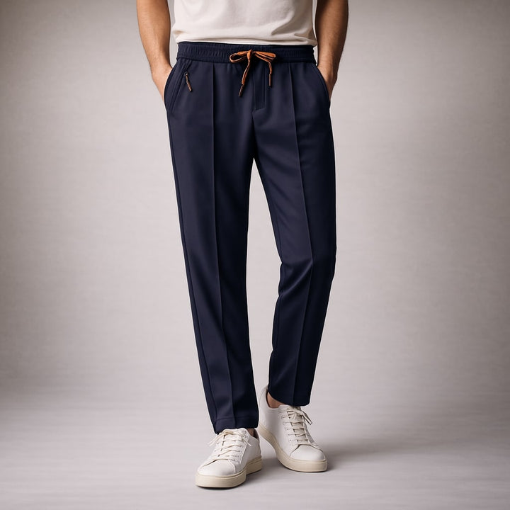 Matteo Drawcord Tapered Pant