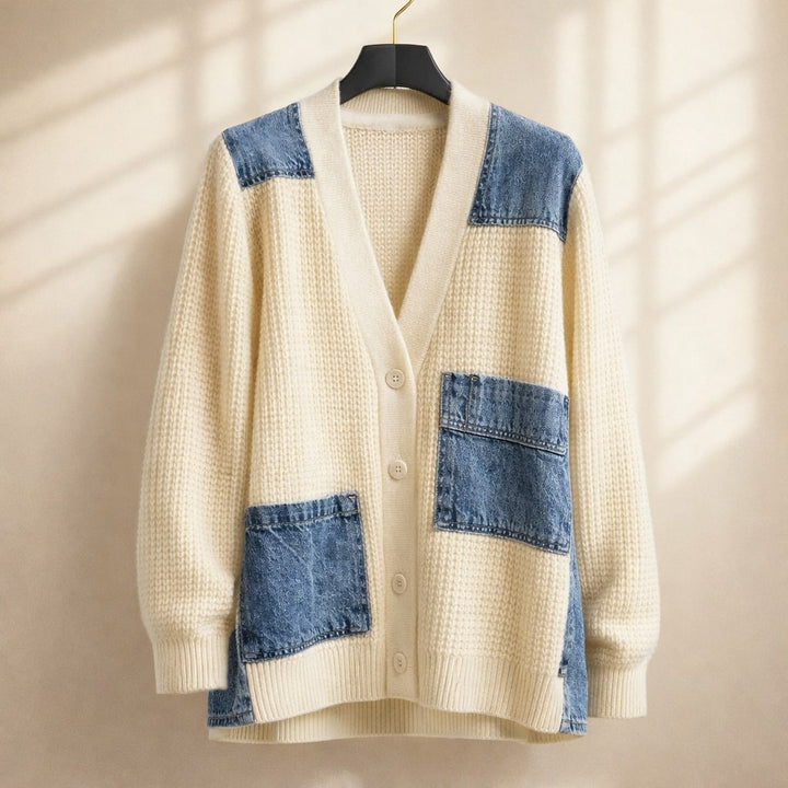 Clara Textured Button Cardigan