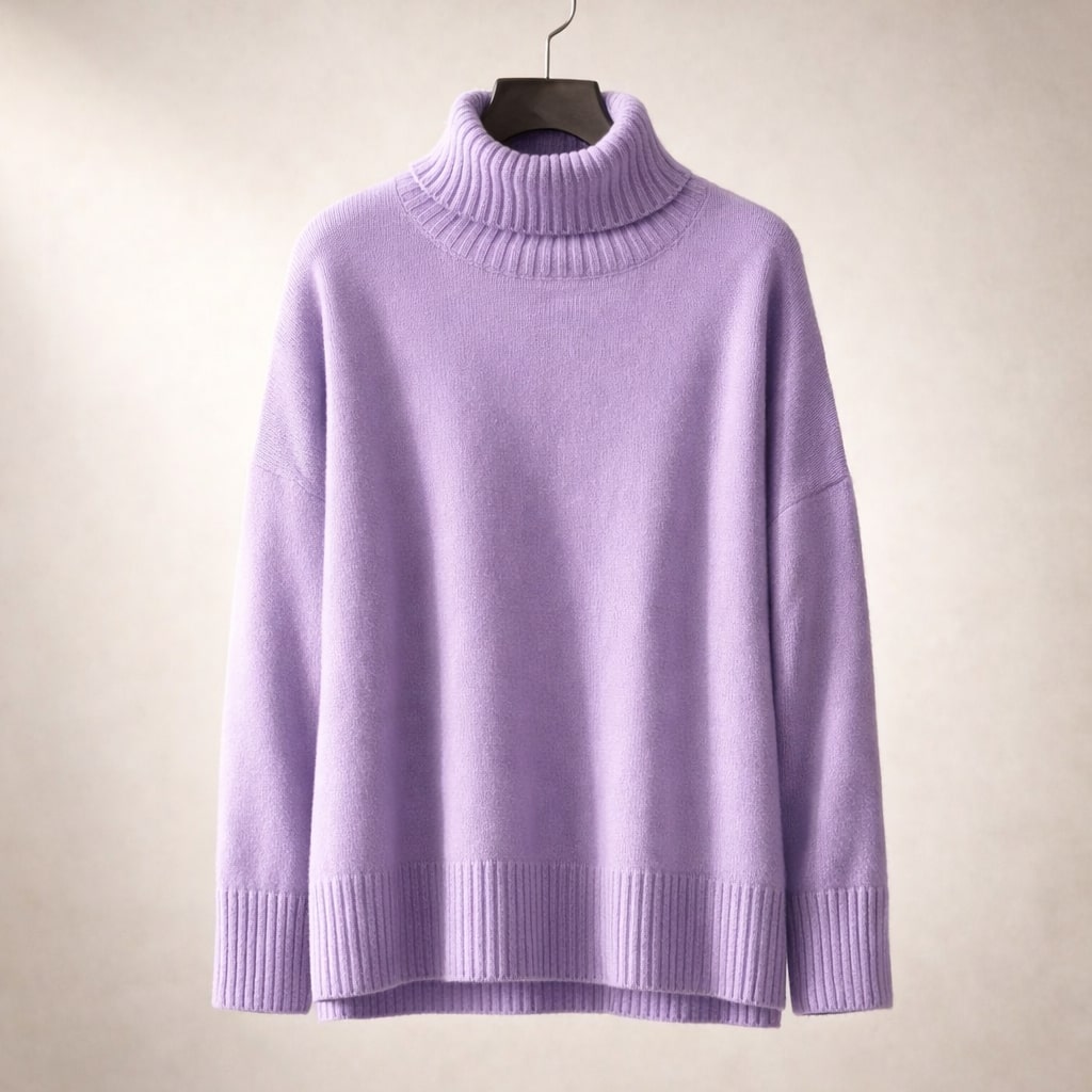 Livia Turtleneck Knit Sweater