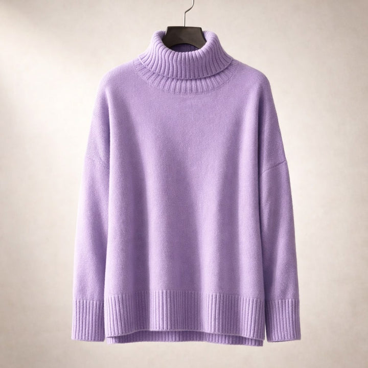 Livia Turtleneck Knit Sweater