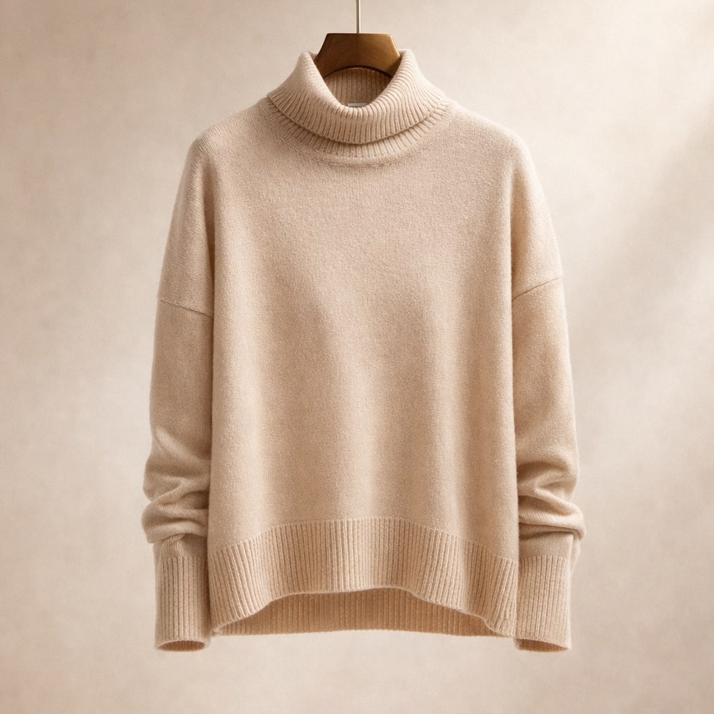 Livia Turtleneck Knit Sweater