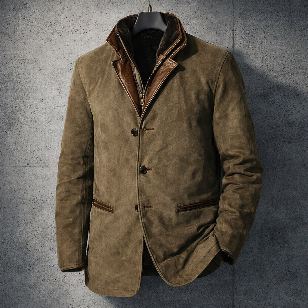 Vittorio Sueded Lined Jacket