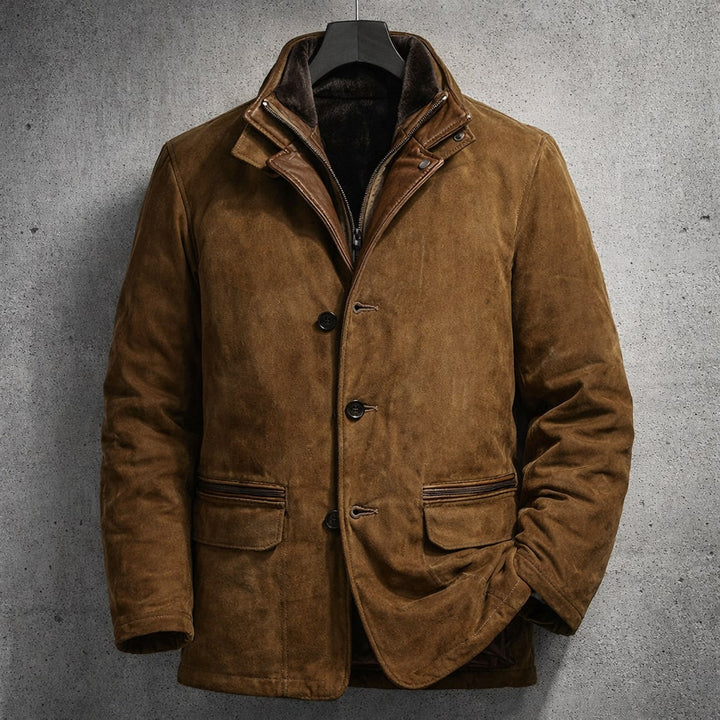 Vittorio Sueded Lined Jacket