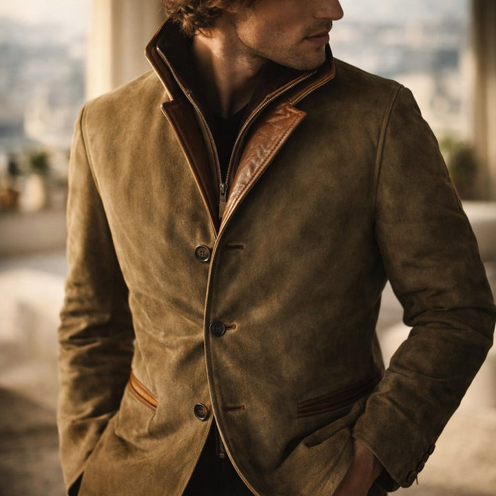 Vittorio Sueded Lined Jacket