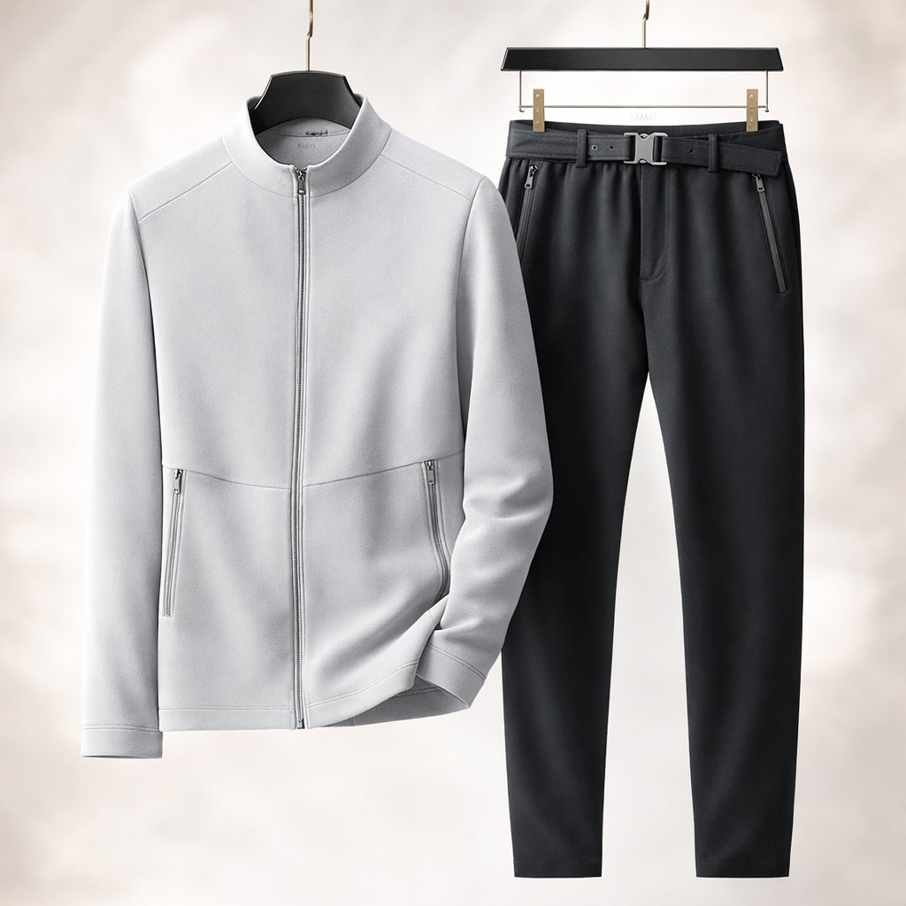 Luca Zip Jacket & Tailored Pant Set