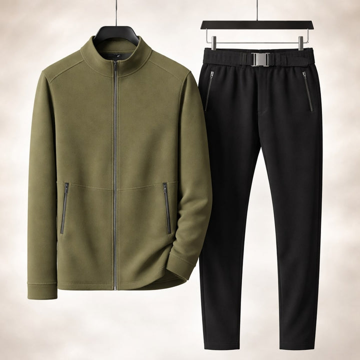 Luca Zip Jacket & Tailored Pant Set