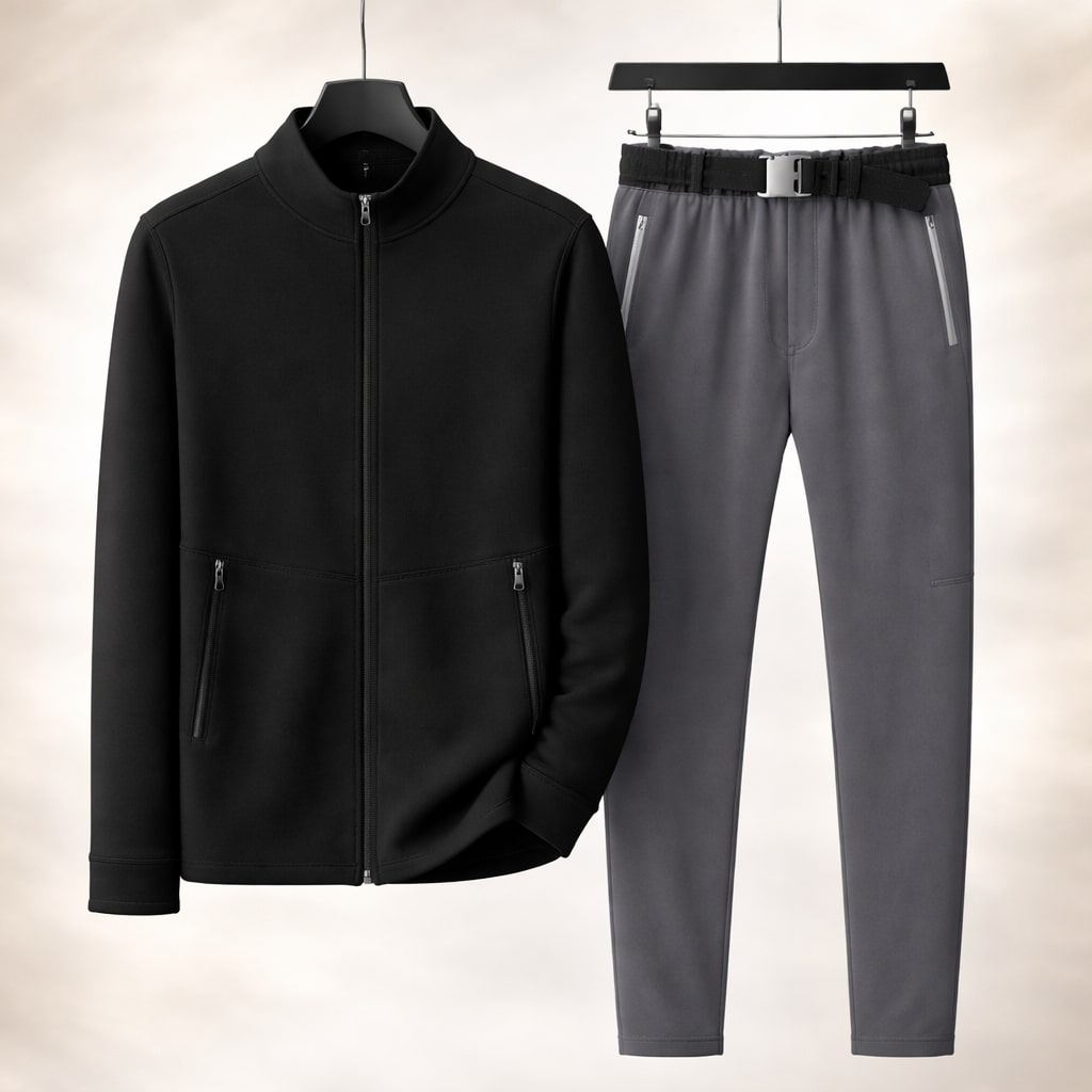 Luca Zip Jacket & Tailored Pant Set