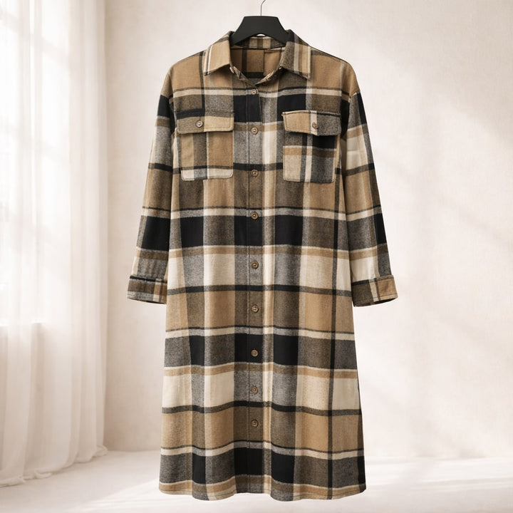 Lucia Plaid Coat