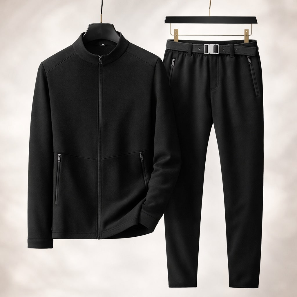 Luca Zip Jacket & Tailored Pant Set