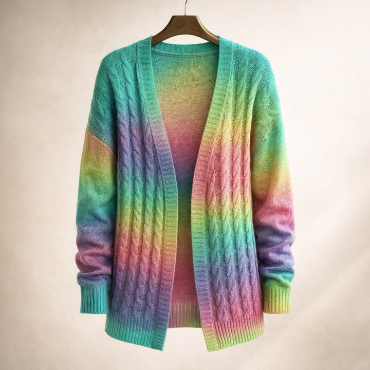 Alina Cable Knit Cardigan