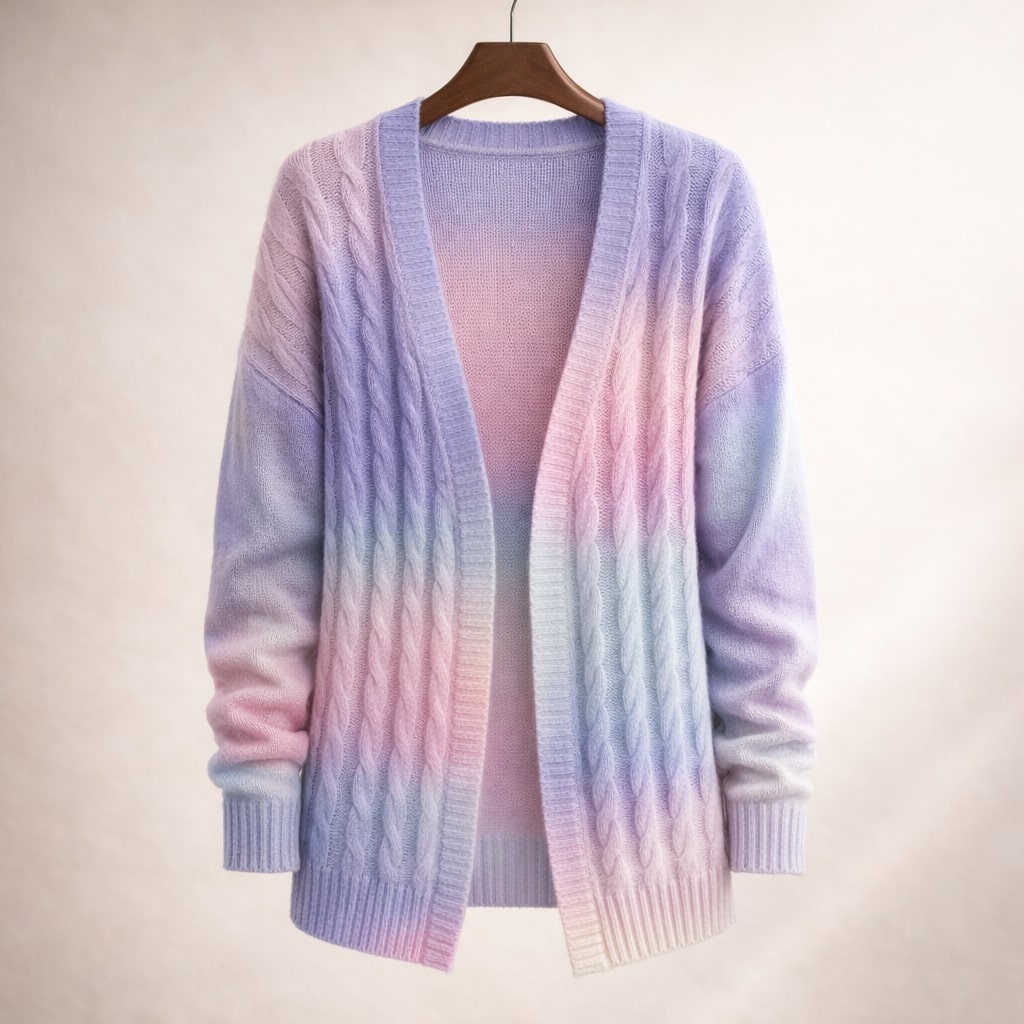 Alina Cable Knit Cardigan