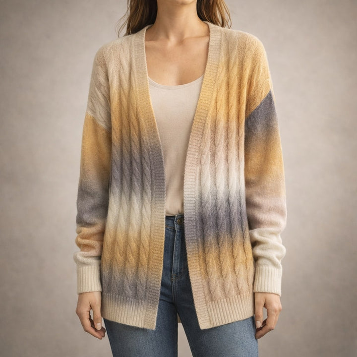 Alina Cable Knit Cardigan