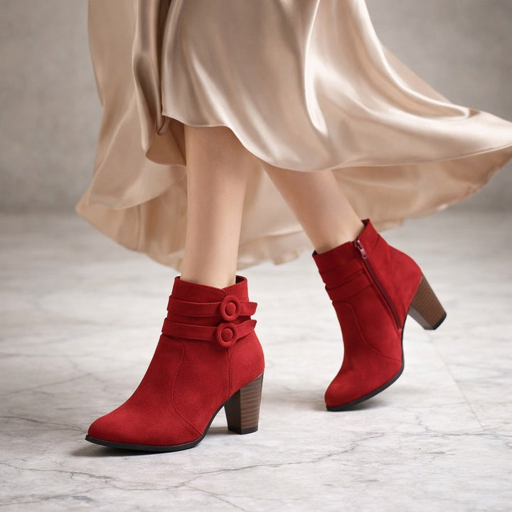 Valentina Suede Ankle Boot