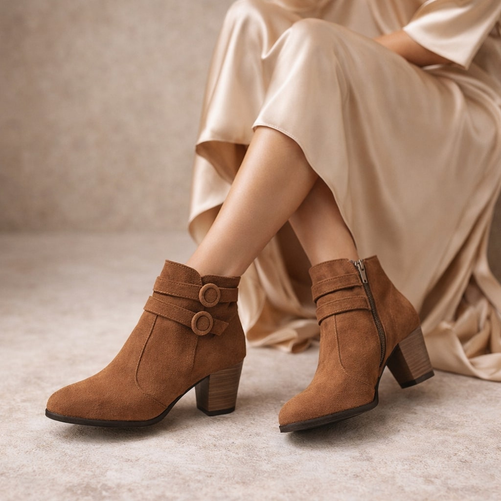 Valentina Suede Ankle Boot