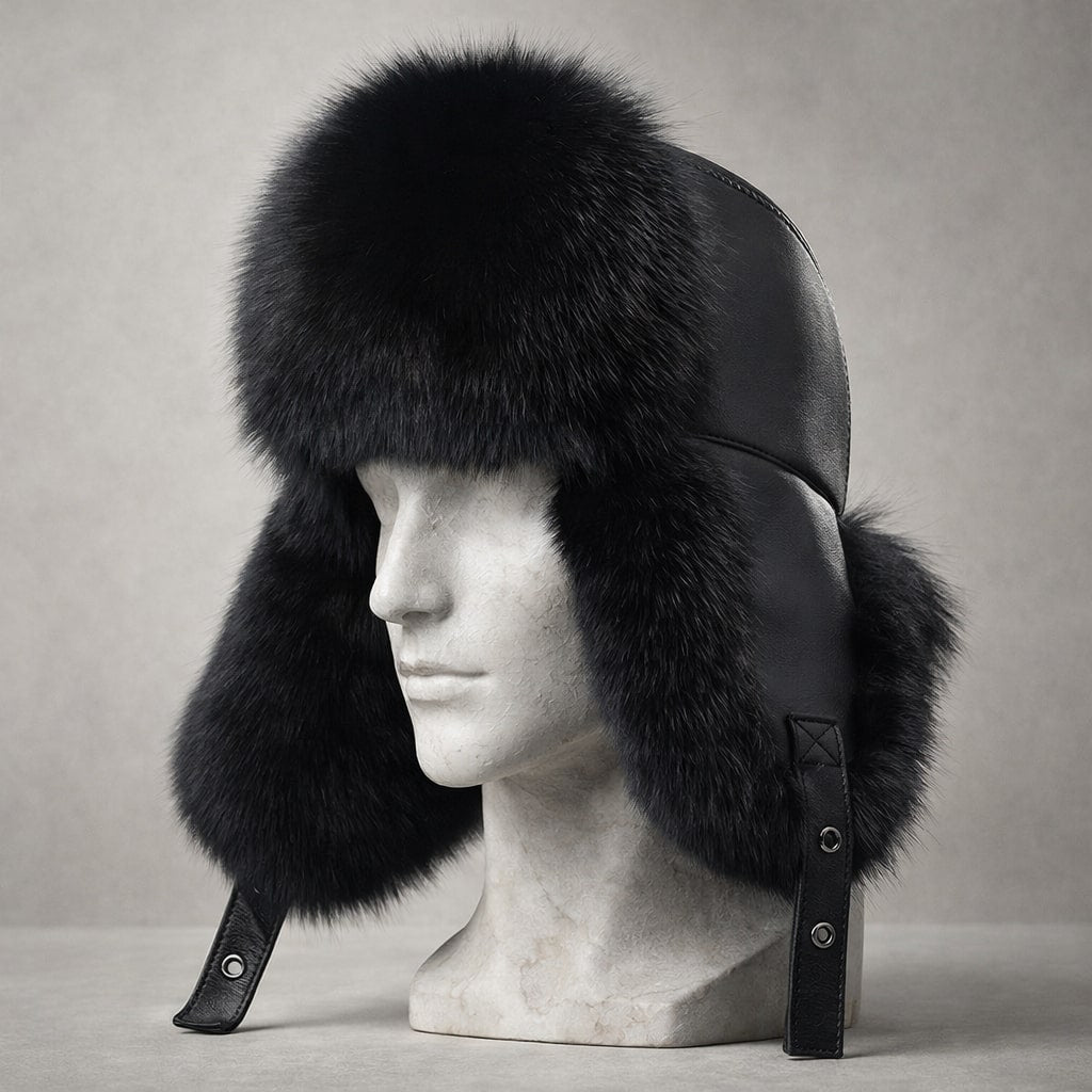 Vittorio Fox Fur Winter Hat