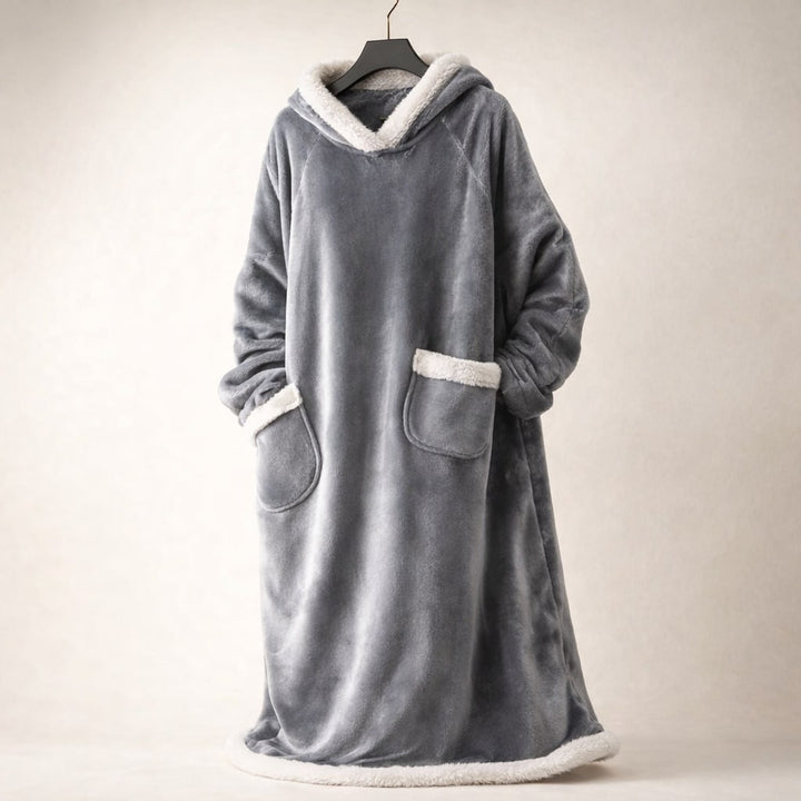 Serena Hooded Plush Robe