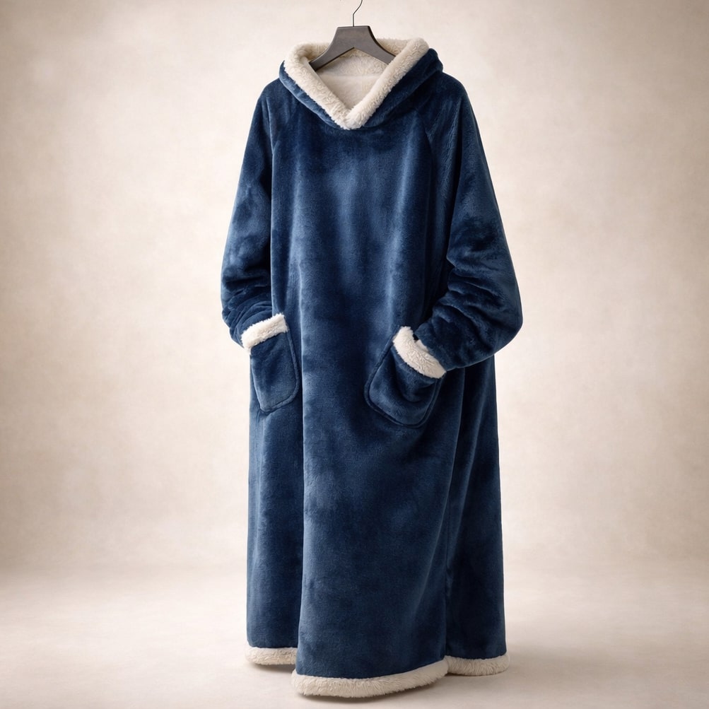 Serena Hooded Plush Robe