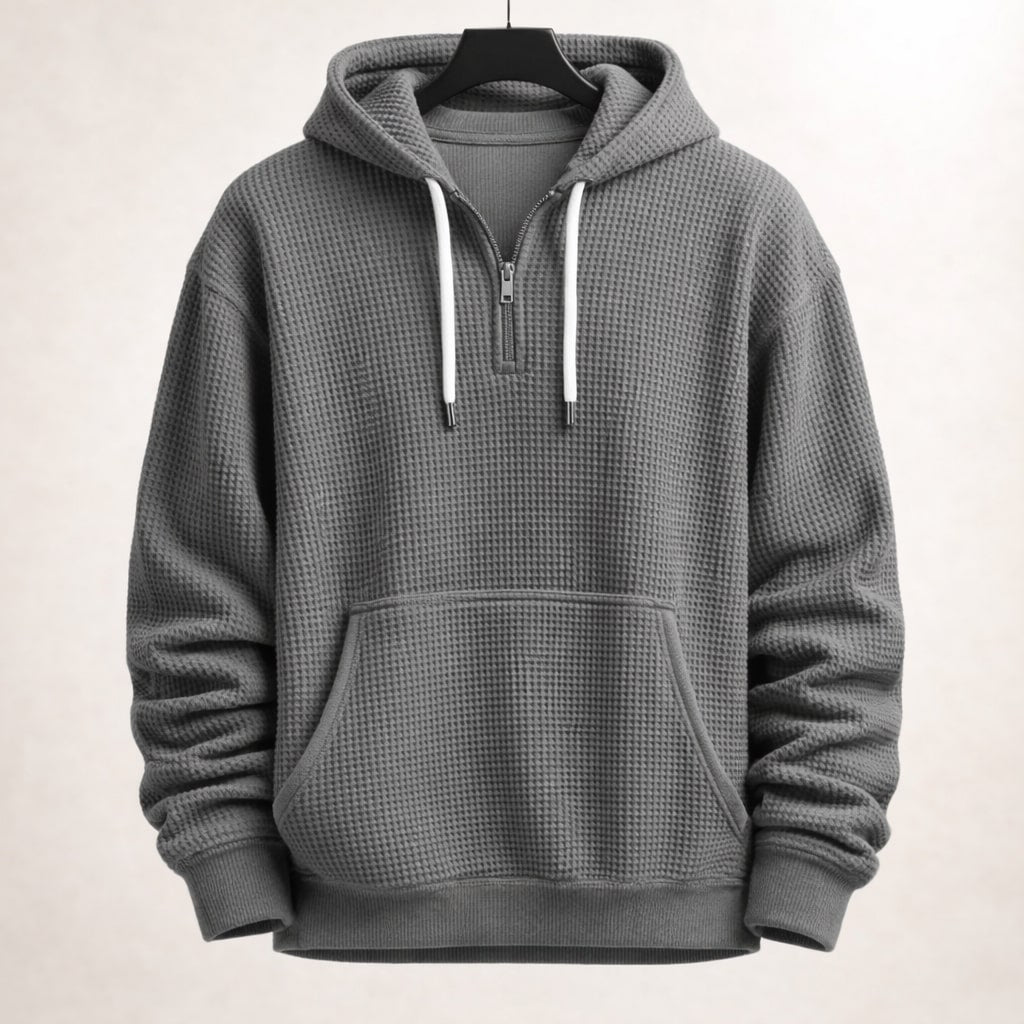 Nico Textured Hooded Pullover