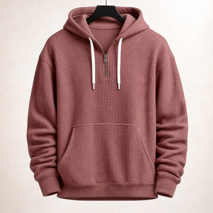 Nico Textured Hooded Pullover