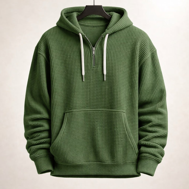 Nico Textured Hooded Pullover