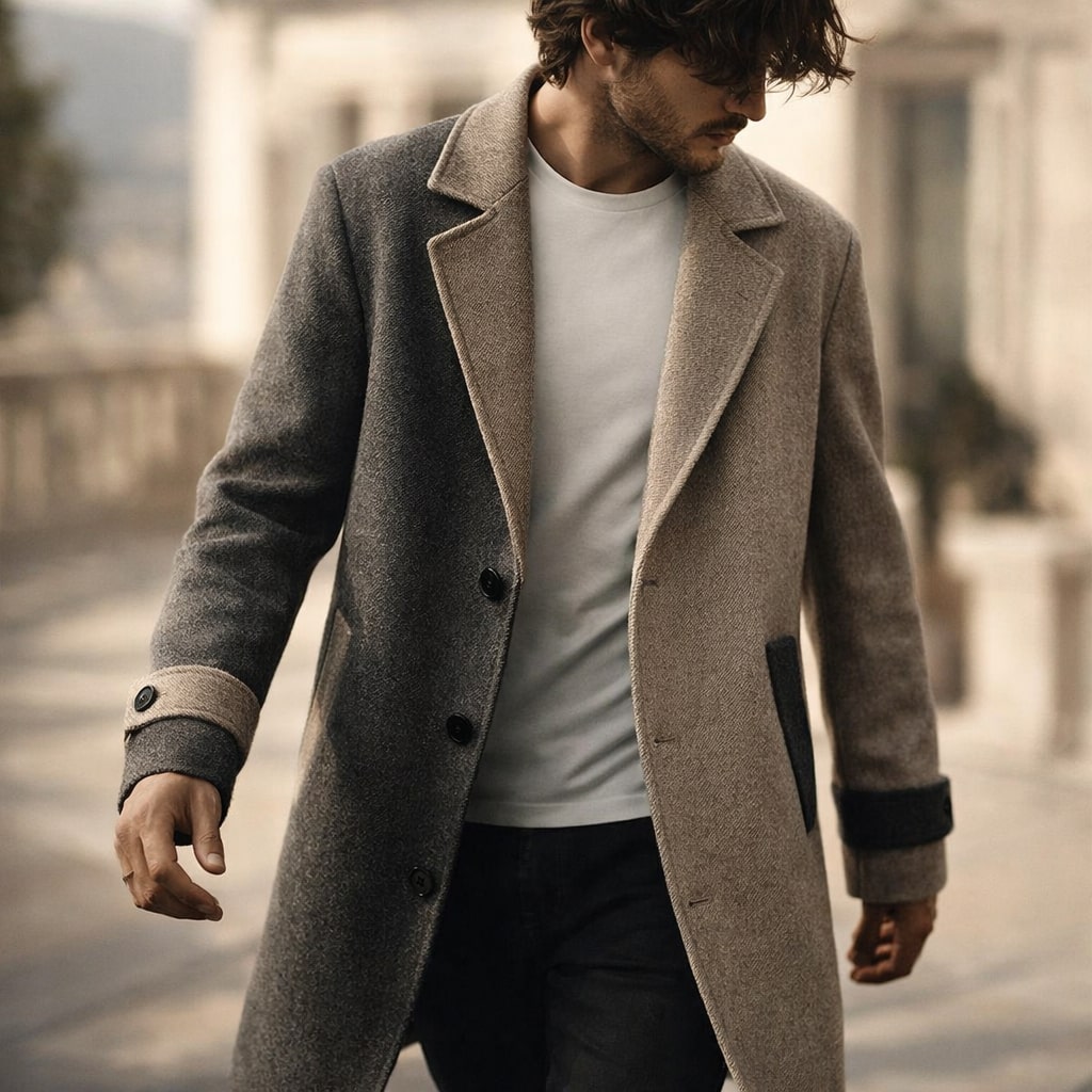 Vittorio Corduroy Tailored Coat