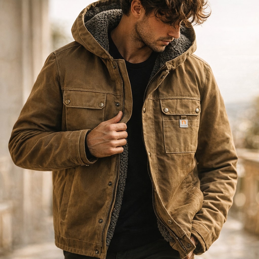 Marco Cotton Lined Hooded Jacket