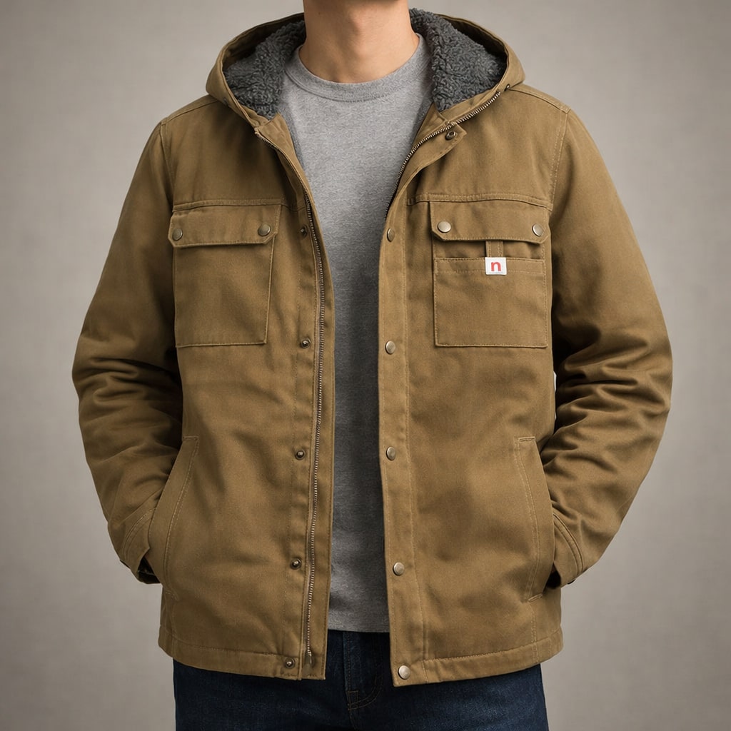 Marco Cotton Lined Hooded Jacket