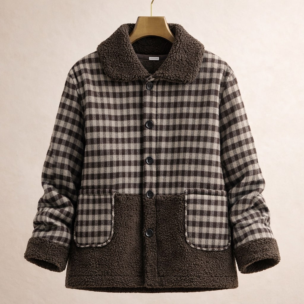 Lisa Lined Check Jacket