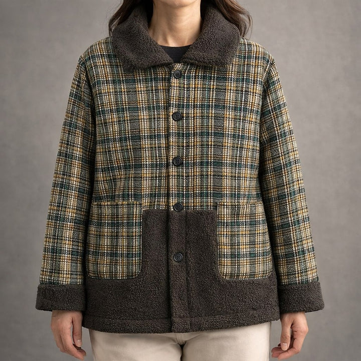 Lisa Lined Check Jacket
