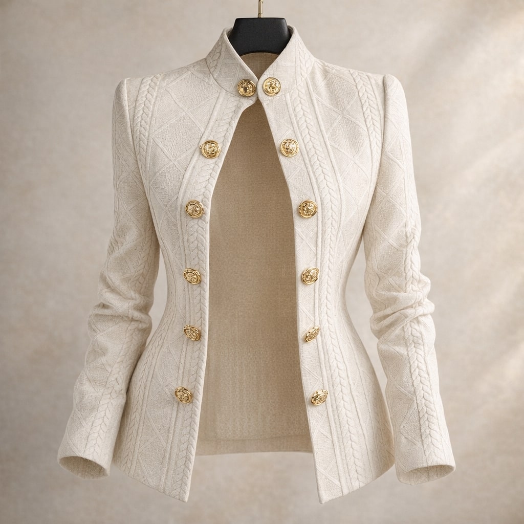 Bianca Structured Button Jacket
