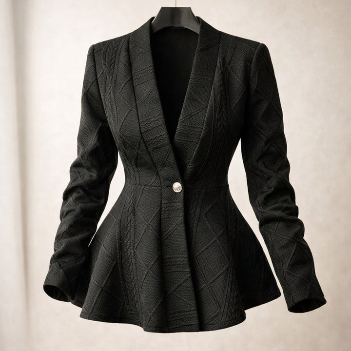 Alessandra Sculpted Peplum Jacket