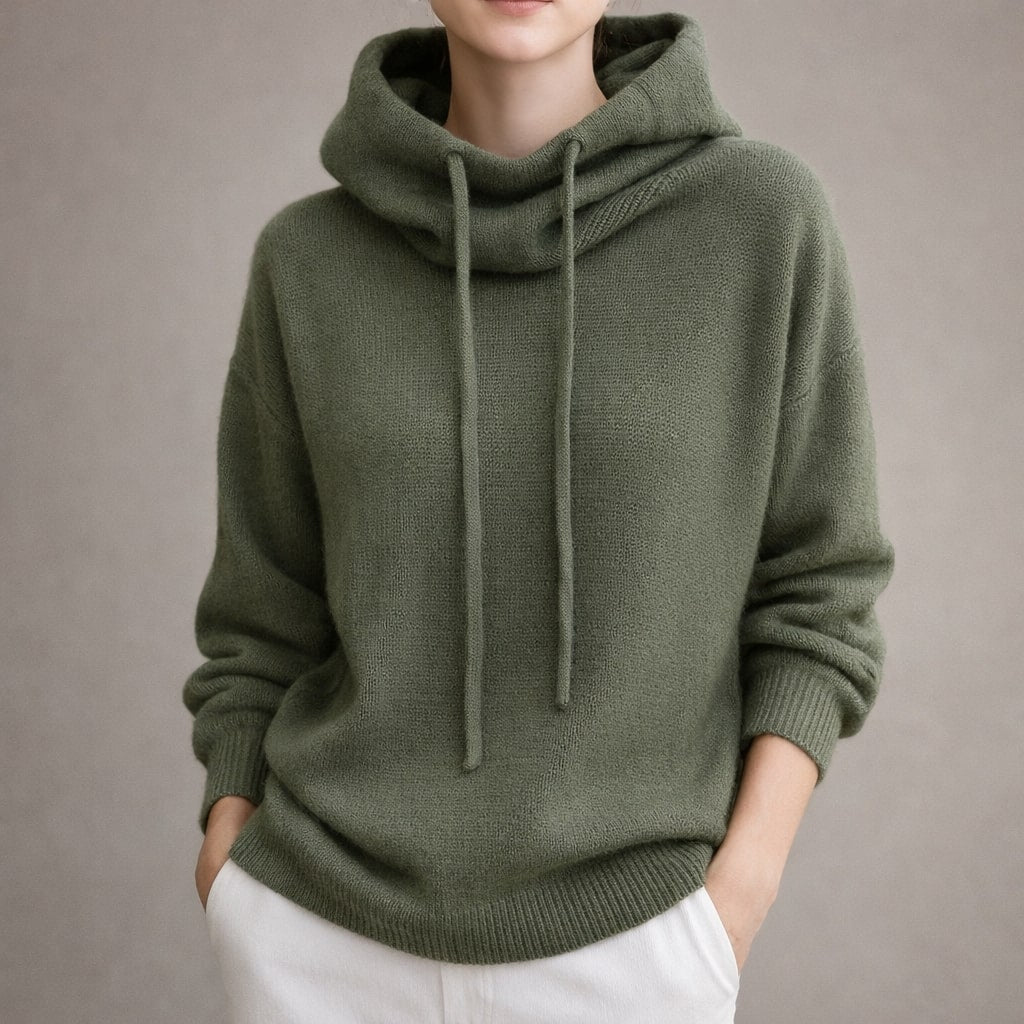 Alina Knit Hooded Sweater