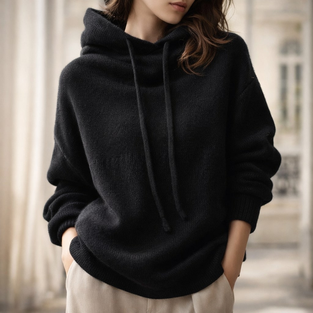 Alina Knit Hooded Sweater