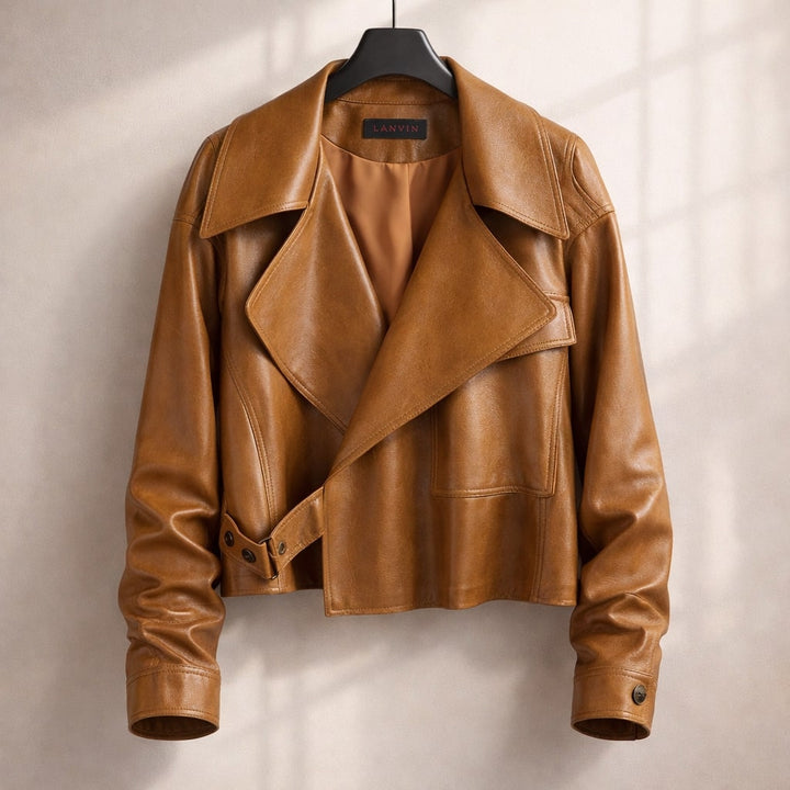 Valentina Smooth Leather Jacket