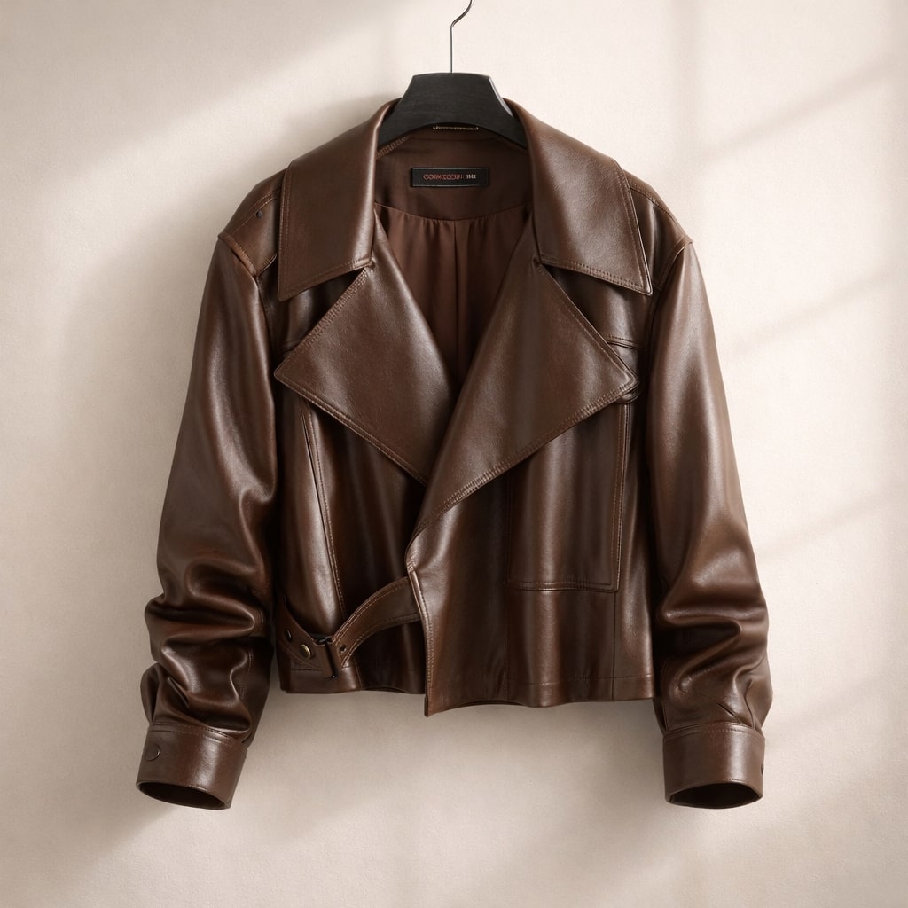 Valentina Smooth Leather Jacket