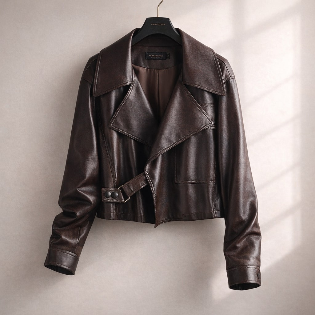 Valentina Smooth Leather Jacket