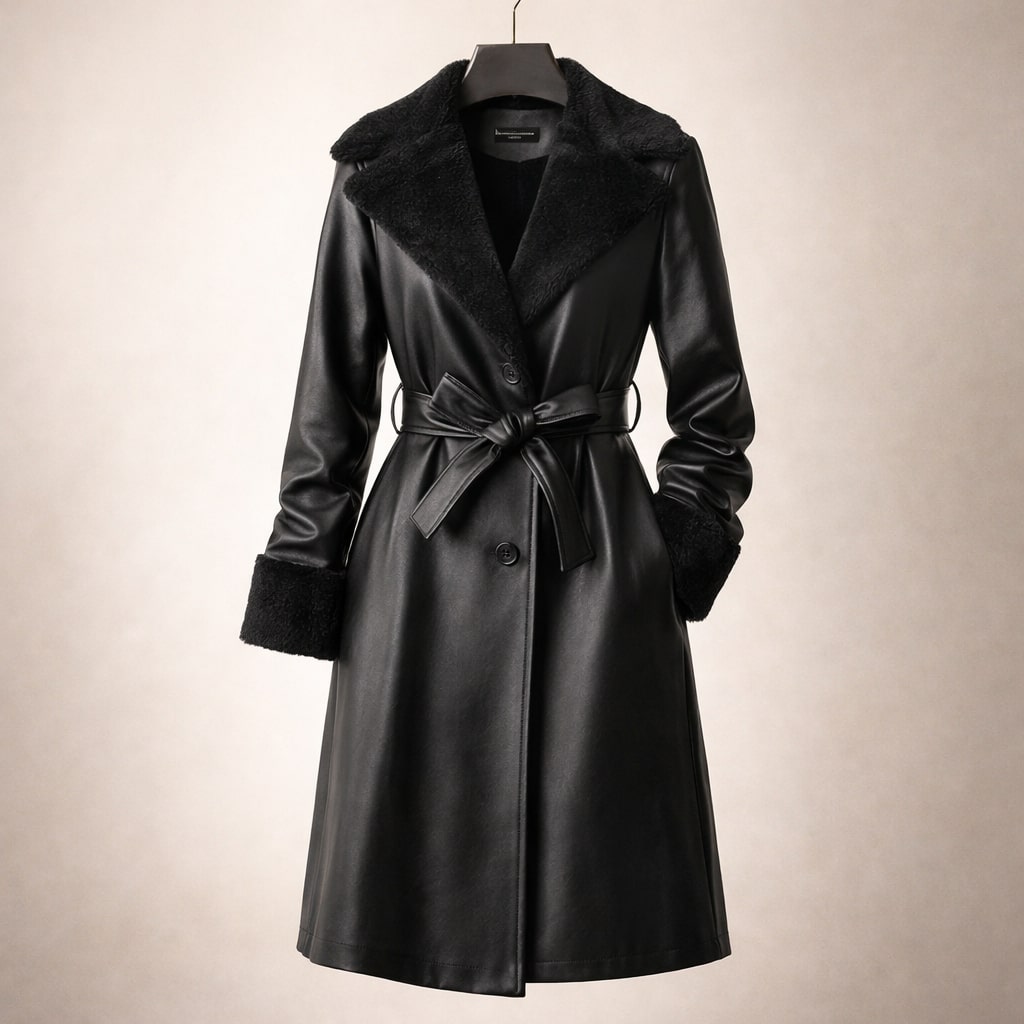 Valentina Leather Coat