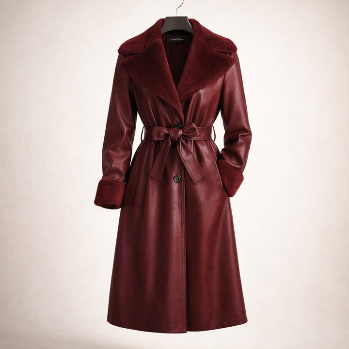 Valentina Leather Coat