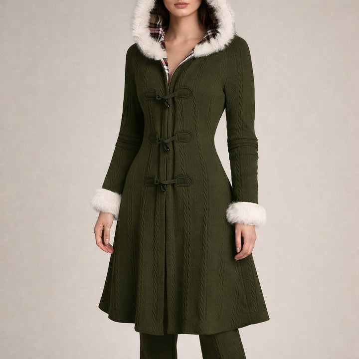 Giulia Hooded Toggle Coat