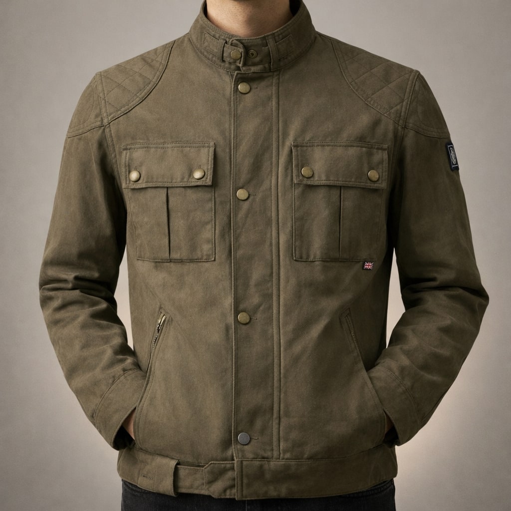 Vittorio Material Utility Jacket