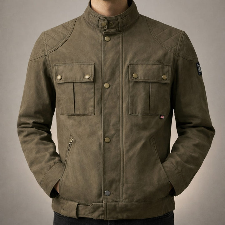 Vittorio Material Utility Jacket