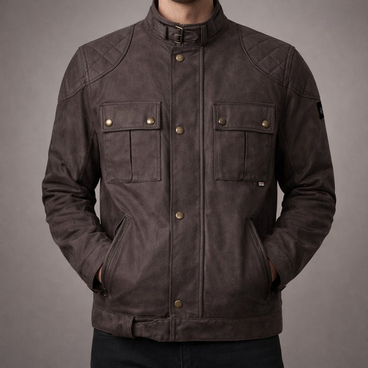 Vittorio Material Utility Jacket