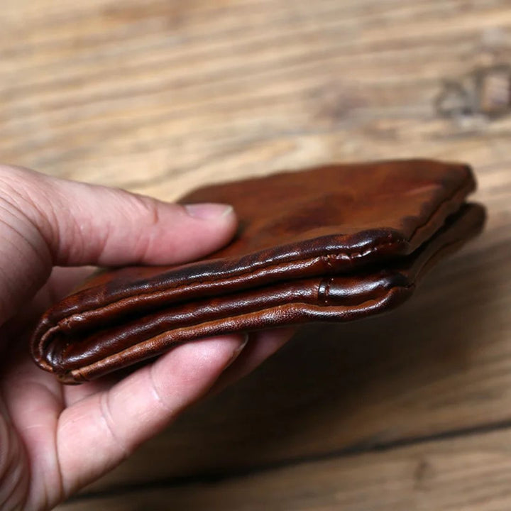 Silvano Distressed Leather Wallet