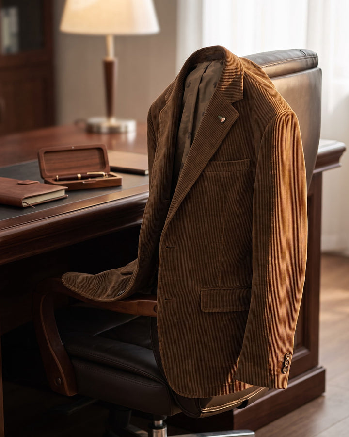 Xavier Cotton Corduroy Blazer