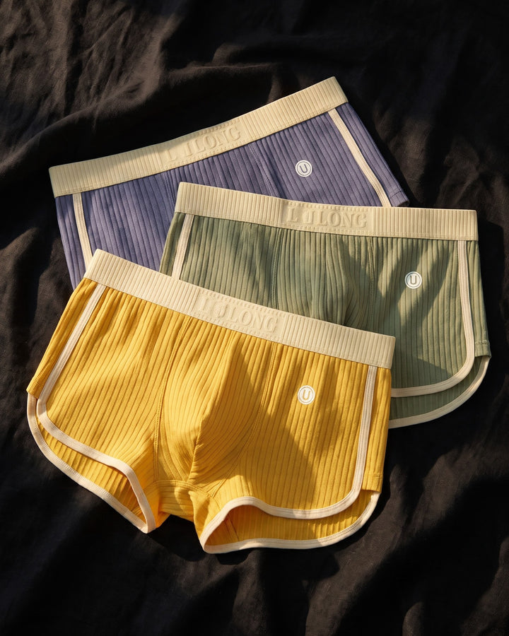 Renato Cotton Ribbed Boxer Brief
