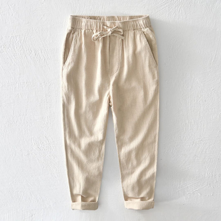 Tomaso Linen Casual Trousers