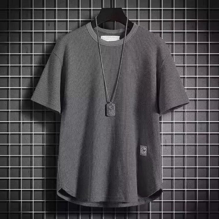 Rene Waffle-Knit Tee